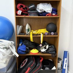 Wood Bookshelf / Shelving Unit