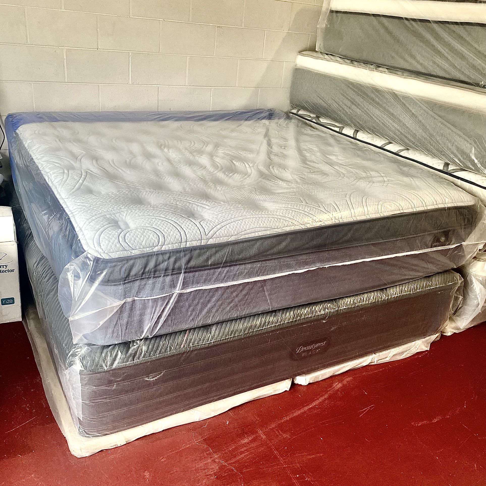 King Size Mattress Serta Perfect Sleeper Pillow Top 14” Inches Thick Wrapped in Plastic Direct From Factory Same Day Delivery  