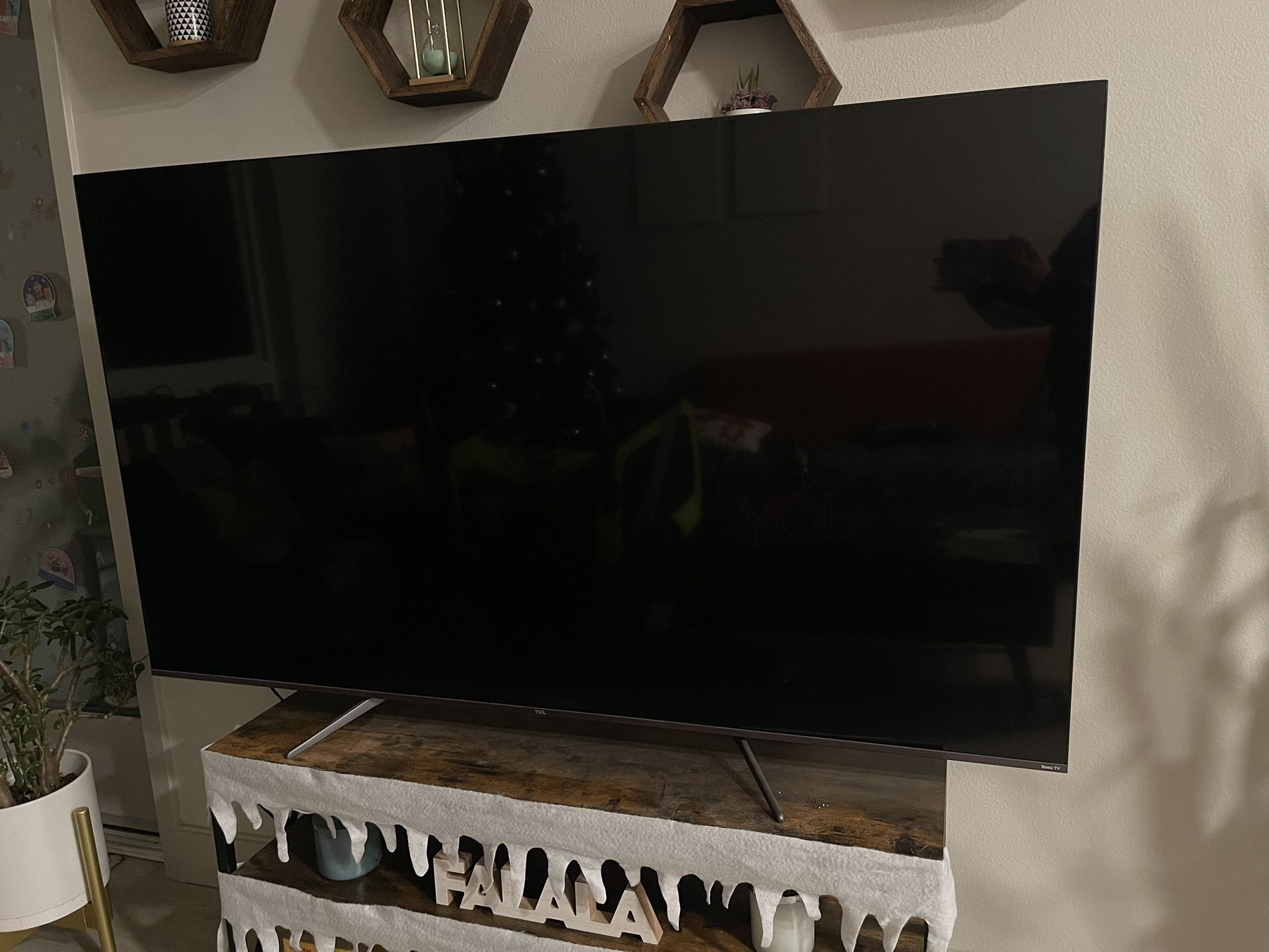TCL 65-inch TV With Sound Bar
