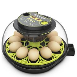 New-TRIOCOTTAGE Incubators for Hatching Eggs 12 Egg Incubator with Automatic Egg Turning and Humidity Control,Egg Candler,Auto Water Replenishment,for