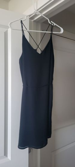 2bella Black Mini Slip Dress (Small)