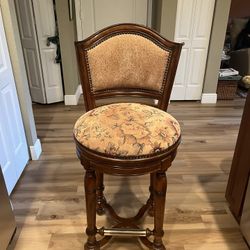 2 360 Degree Swivel Barstools 