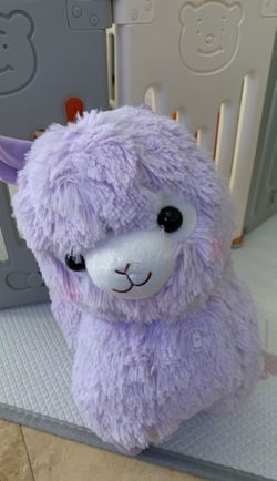 Stuffed animal purple Brand new