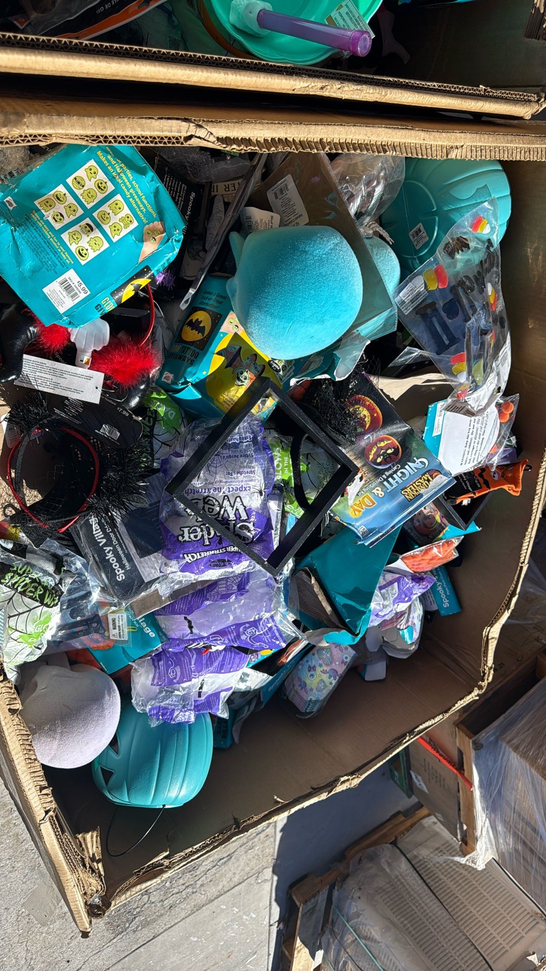 Halloween Costumes $5 Anything in Boxes $2-3