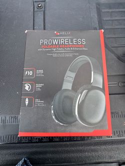 🎧 Helix Pro Wireless Foldable Bluetooth Headphones – New in Box – $15 🎧