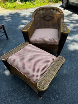 Chair and ottoman