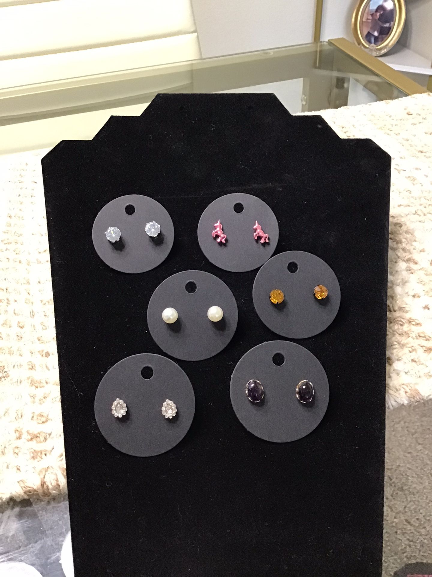 Stud And Dangle Earrings