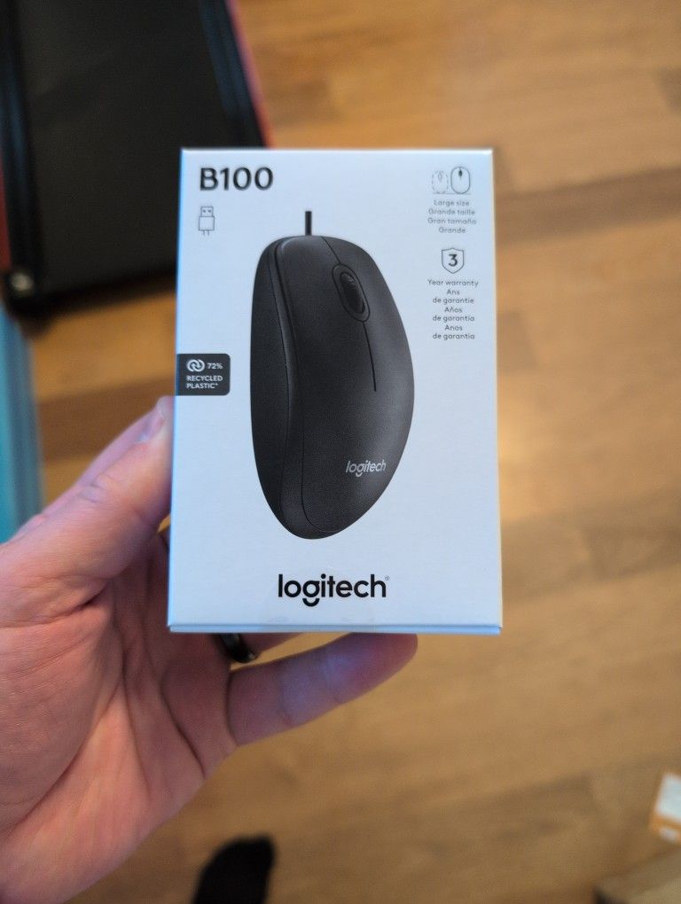 Logitech B100 Wired Mouse