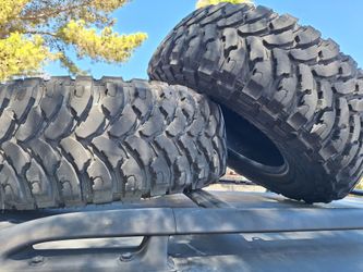 TIRES LT265/75/16 ONLY 2 MUD TIRES
