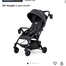 New Chicco Presto Self-Folding Compact Stroller – Graphite (Never Used)