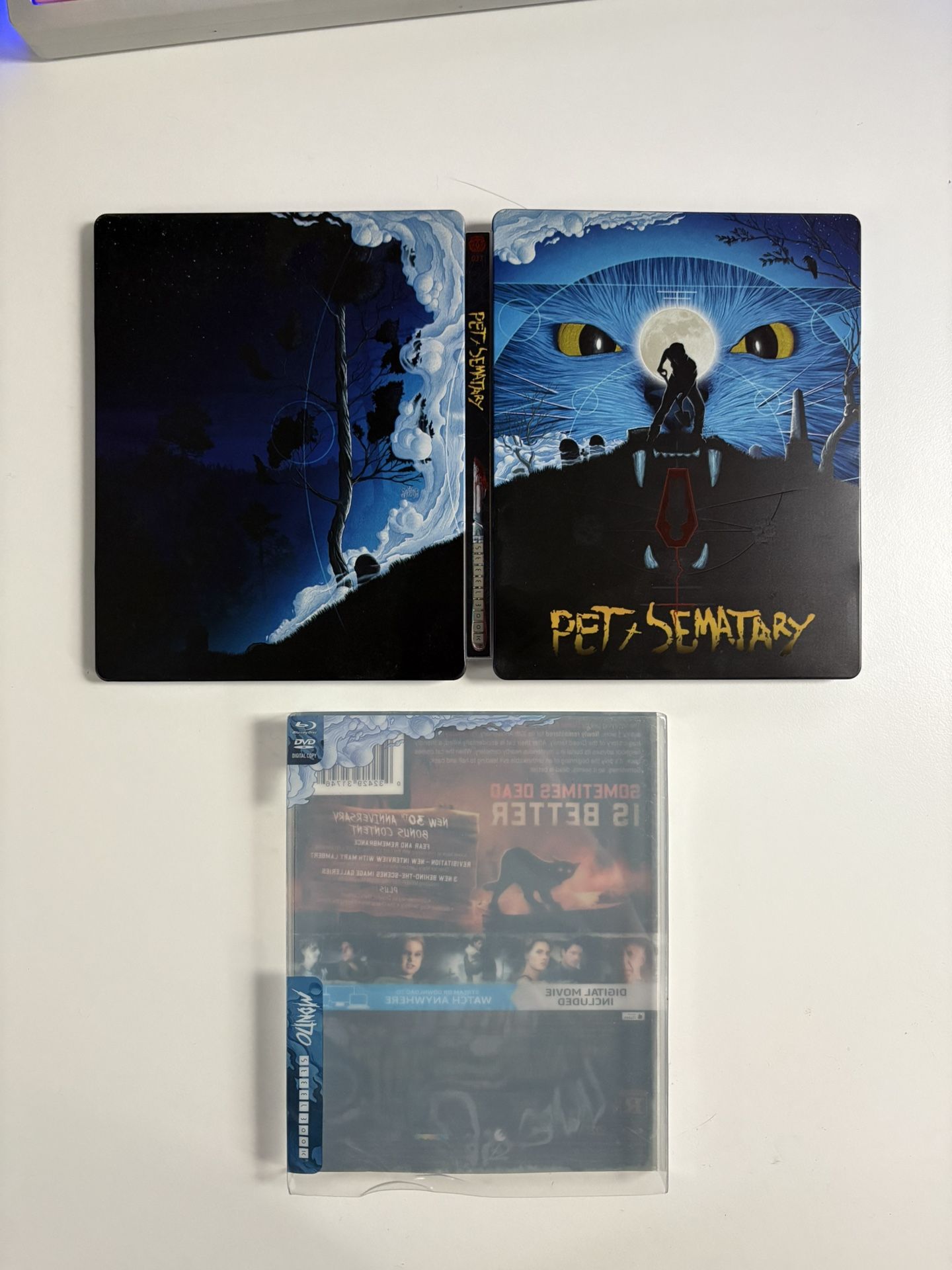 Pet Sematary Blu Ray MONDO Steelbook