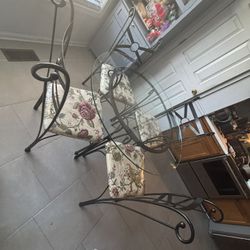 Kitchen Glass Table 4 Chairs