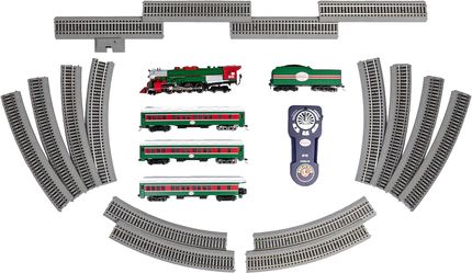 Lionel Christmas Express LionChief Bluetooth Electric HO Gauge Train S #3156F R6