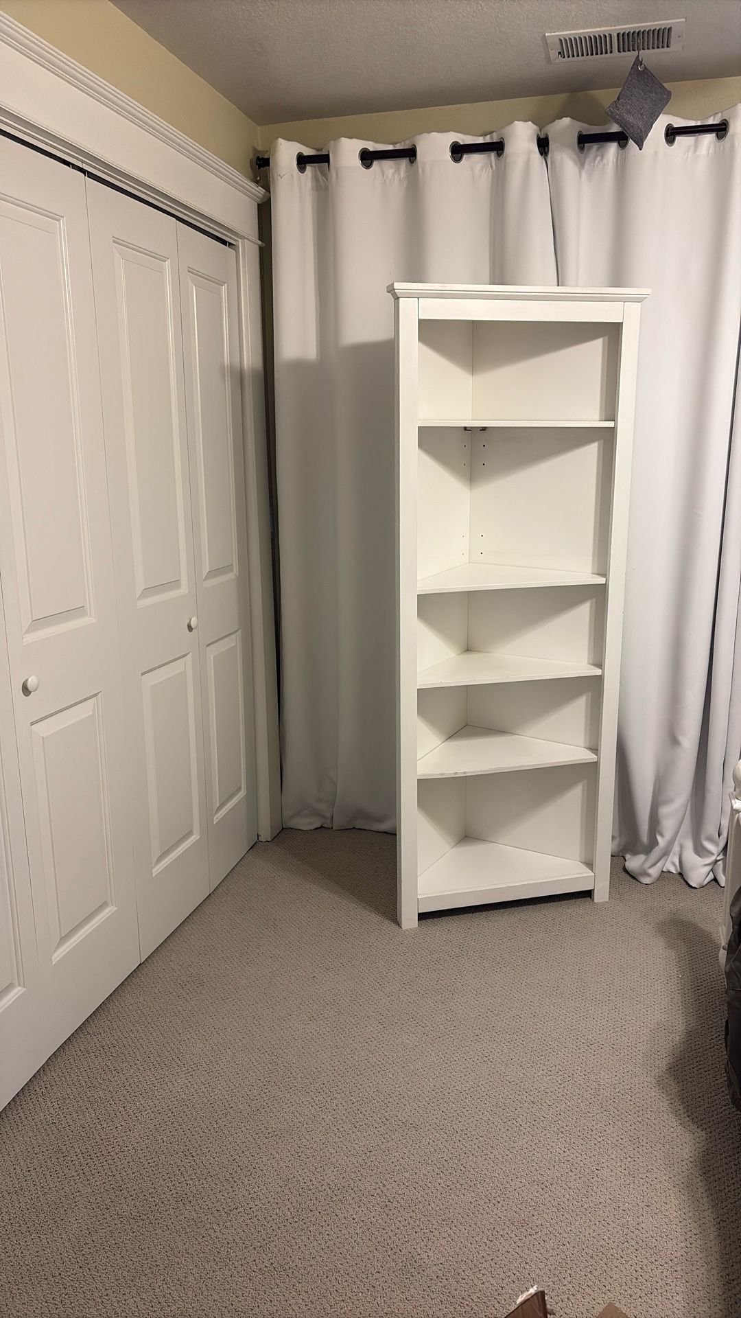 Tall Corner Shelf