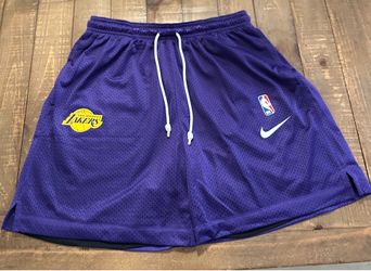 Lakers Nike Standard Issue Reversible Shorts Mens Size Medium