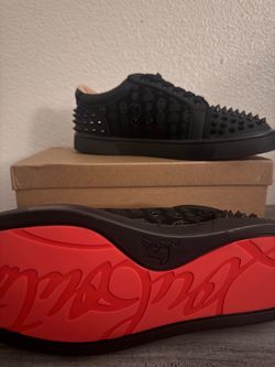 Christian Louboutin Spiked Low-Top Sneakers