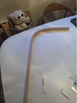 Stokke Sleepi v3 drapery rod natural