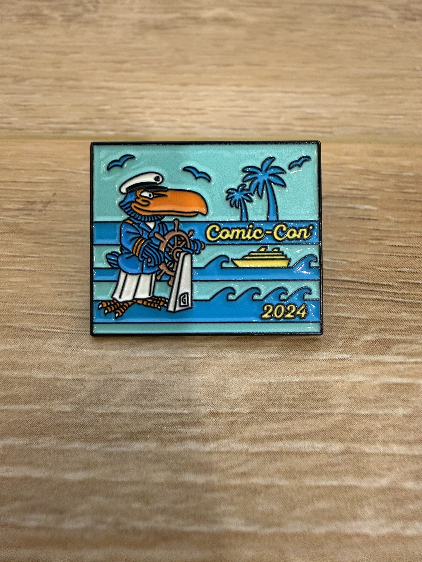 2024 SDCC Comic Con Toucan Pin
