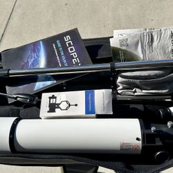 90mm Aperture Astronomical Refractor Telescope