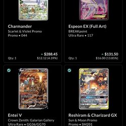 Pokemon PSA Slabs and Raw