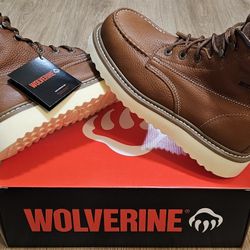Wolverine Work Boots Size 8.5 And 9 For Men 