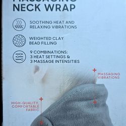 Neck wrap massager
