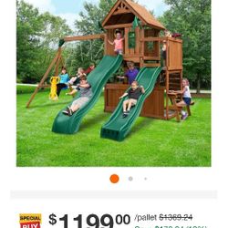 Swing set 3 Years Old