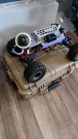 Underground inspection vehicle. Custom built for home inspectors and foundation inspection