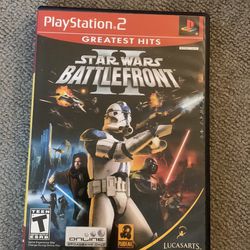 Star Wars Battle Front 2 PS2 Game 