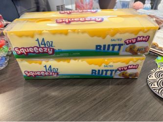 Squeezy squishy - butter squeezy, strawberry squeezy, cheese squeezy, pickle squeezy