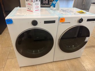 Lg front load washer and electric dryer