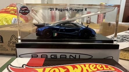 Hotwheels Redline Club ‘21 Pagani Huayra Blue