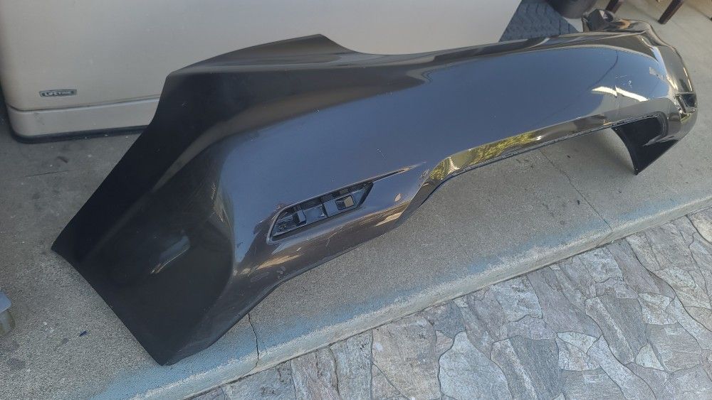 2013 - 2015 HONDA CIVIC REAR BUMPER USED ORIGINAL BROWN METALIC USED OEM .Y10