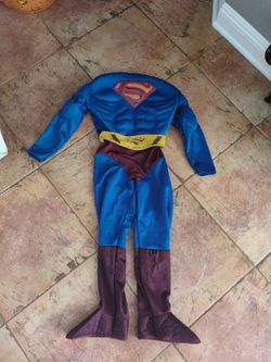 Superman Kids Muscle Costume medium