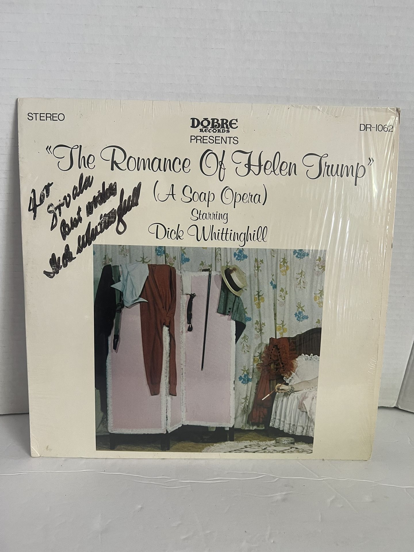 Dick Whittinghill - The Romance of Helen Trump (A Soap Opera) (Record, 1978) sig