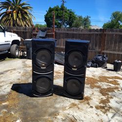 (4) 12" Speakers Kareoke Dj Speakers