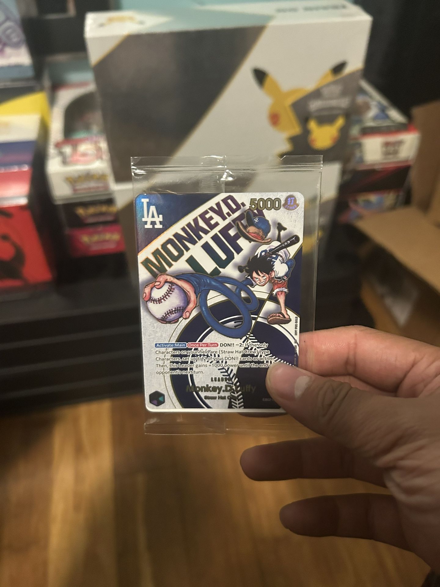 Dodgers Night Monkey D. Luffy One Piece Promo