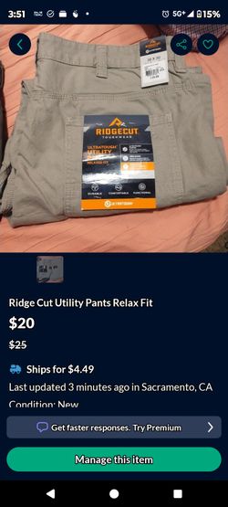 Ridge cut Mens Pants