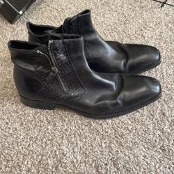 Ghost Men’s Dress Shoes, Black, Size 11/12