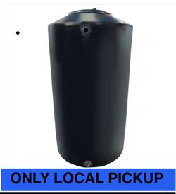 🌺 Black 500 Gal. Vertical Water Storage Tank Chem-Tainer Industries