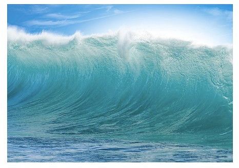 * IKEA PREMIÄR: ‘Ocean Waves Hawaii’ WALL ART Print HUGE