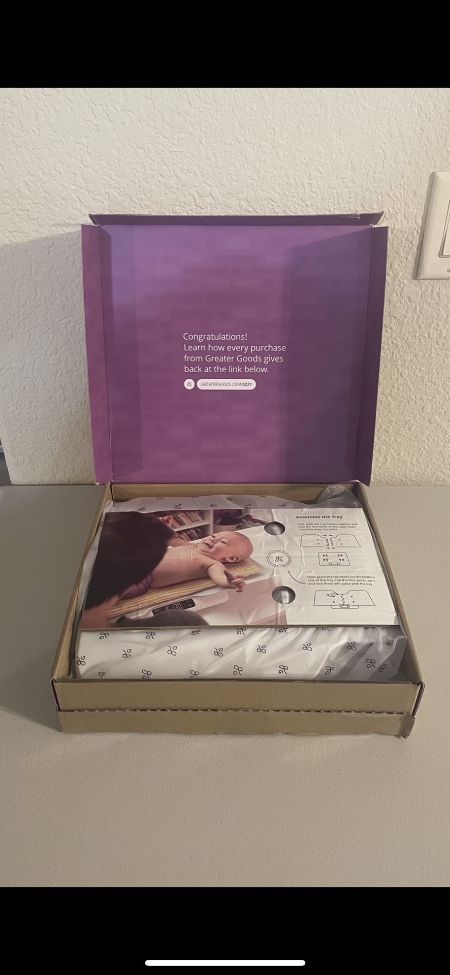 Greater Goods Baby Scale
