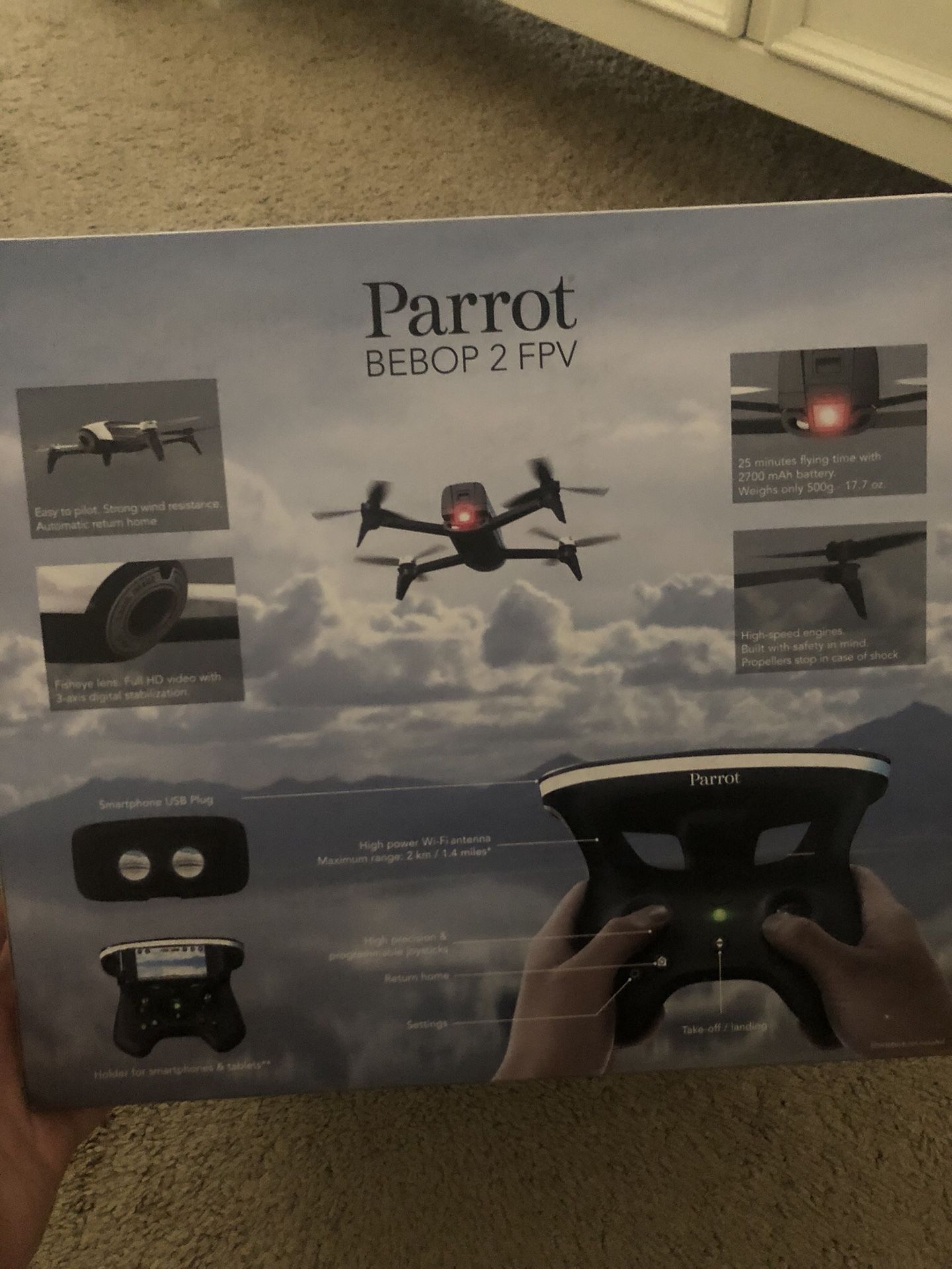 Drone Parrot Bebop 2 FPV