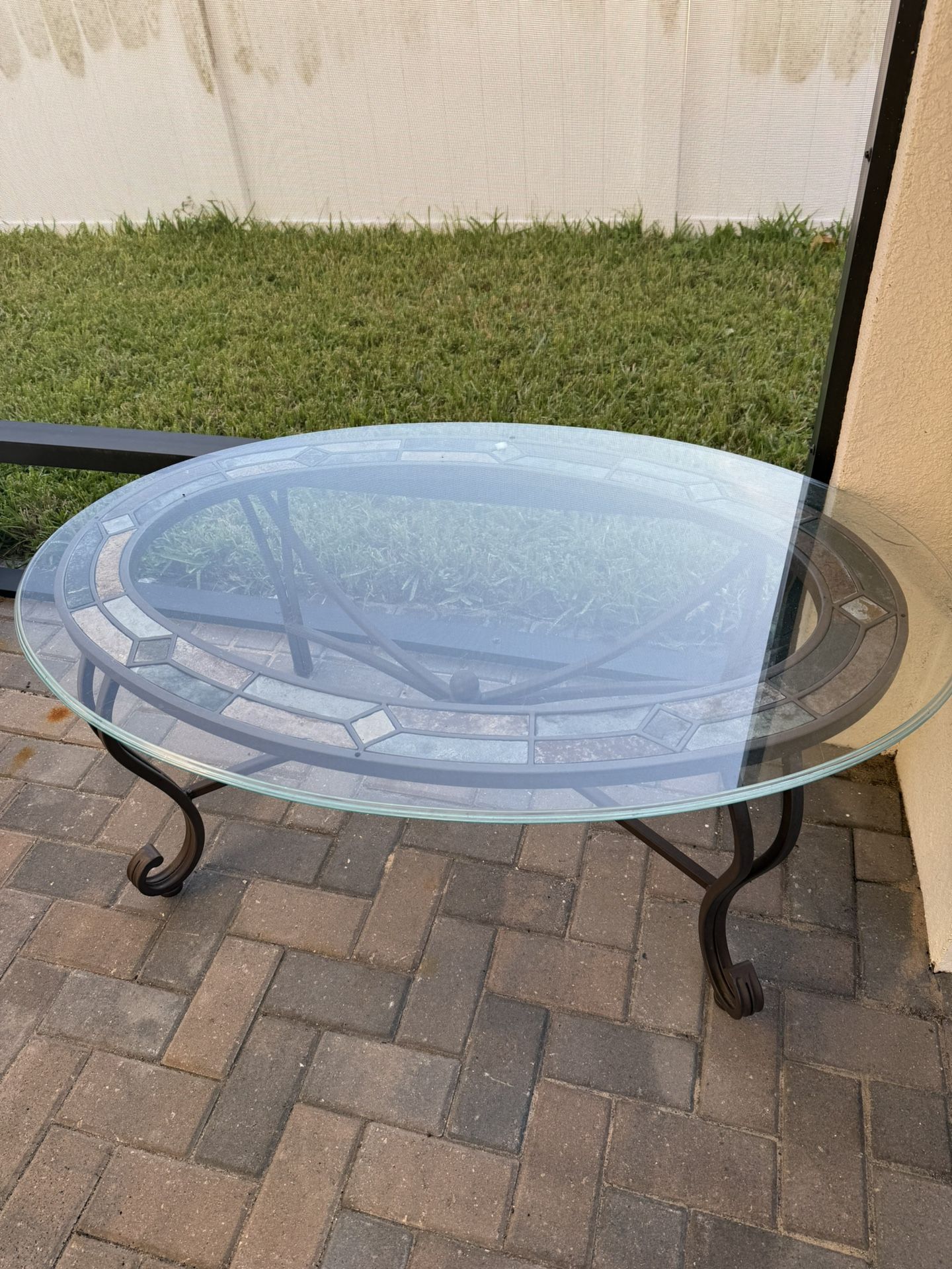 Glass table