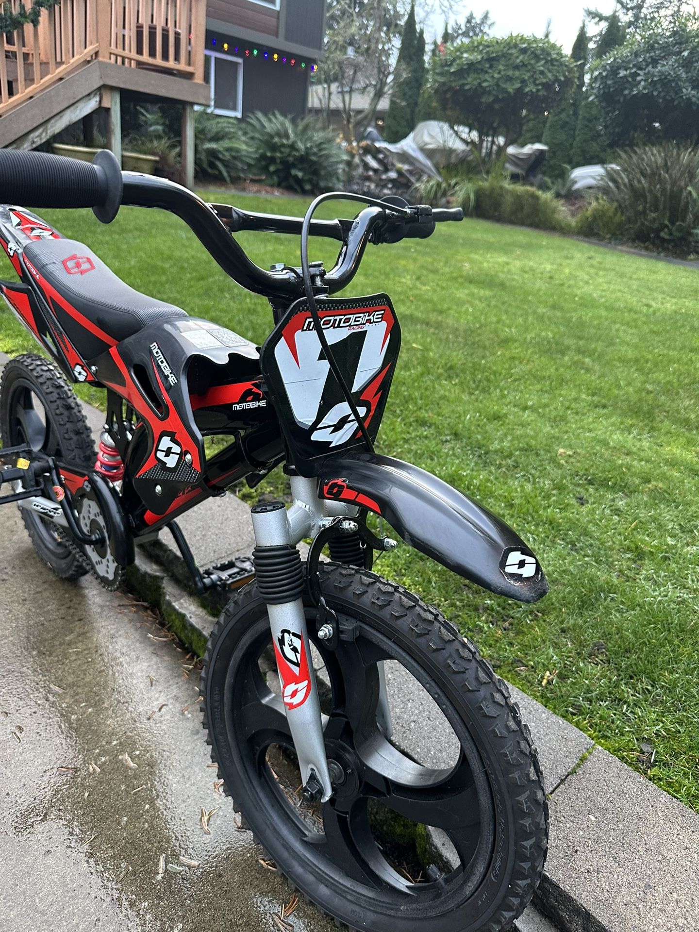 16” Moto Bike ! Looks Like A Motorcycle , But It’s A Bike 