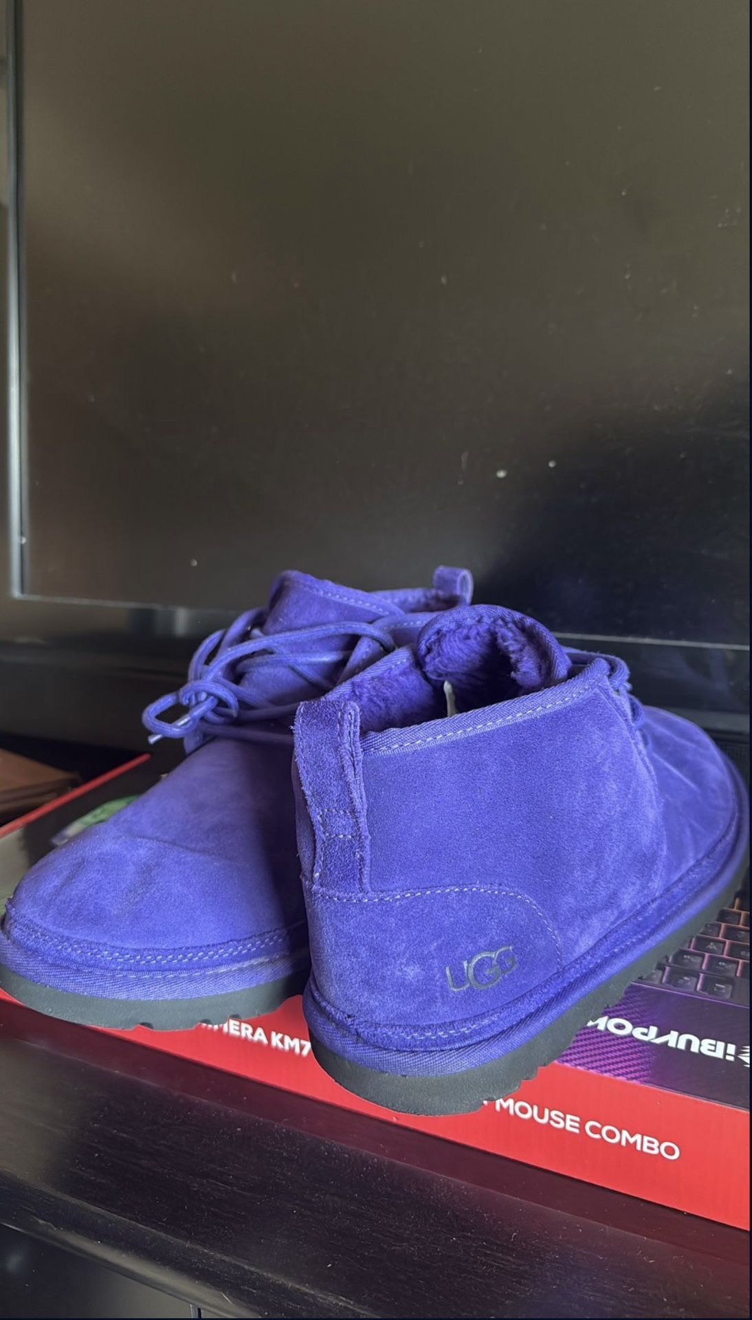 🔥 FOR SALE: UGG Neumel Boots – Purple Suede Edition – RARE! 🔥