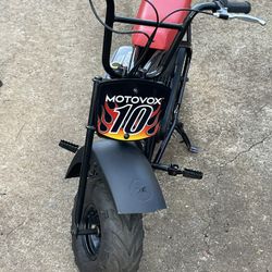 Motovox  Mini Bike.  $350