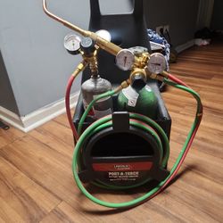 Oxy Acetylene Torch Kit With Tank / Port-a-torch