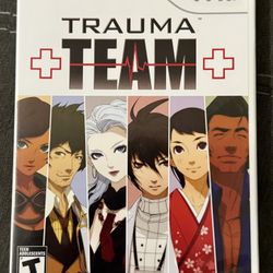 Trauma Team Nintendo Wii Video Game Complete With Manual Excellent Condition 