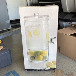 Glass Beverage Server